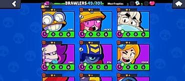 Другие комплектующие: Brawl Stars hesabı – geniş seçimli döyüşçülər və inkişaf etmiş — 7