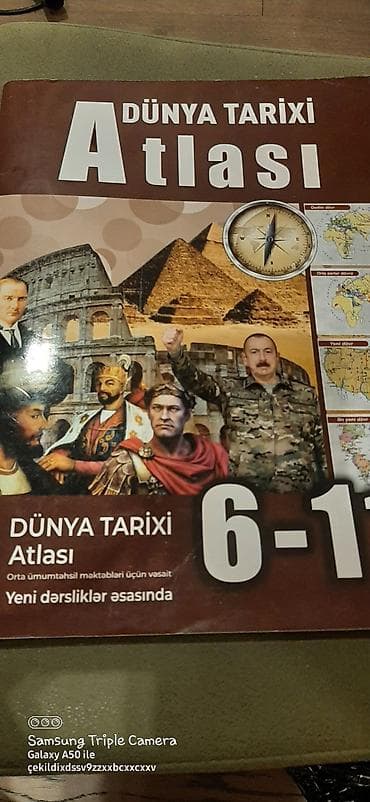 Atlaslar: Məhsul: “Dünya Tarixi Atlasi” (orta ümumtəhsil məktəbləri üçün vəsait) — 1