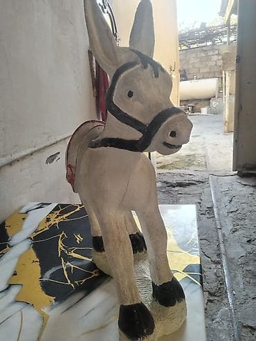 Ev üçün dekor: Fiqur, Gips, rəng - Ağ — 1