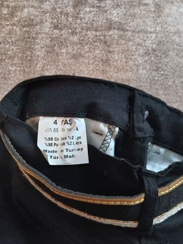 детские черные шорты: Джинсы, Для мальчиков, 4 - 5 лет — 5