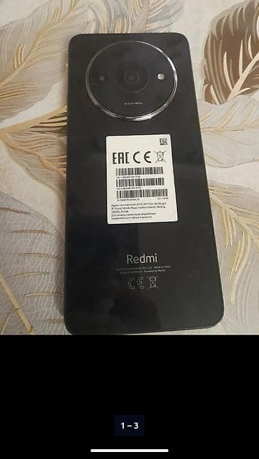 102 ekran: Redmi A3, 128 GB, rəng - Qara, Barmaq izi — 2