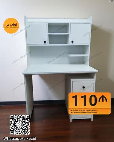 şkafların yığılması: Düz masa, Stulsuz, Polkalı, Siyirməli, Sadə laminat — 1