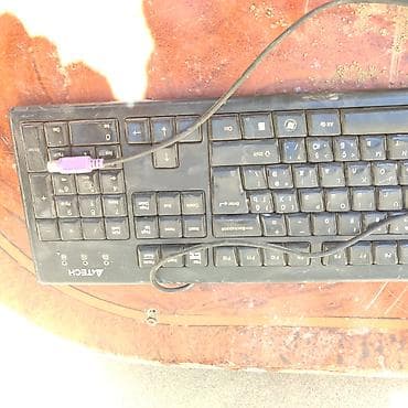 notebook cantalari: A4Tech simli klaviatura - Tam ölçülü layout: rəqəmsal blok, funksiya — 2