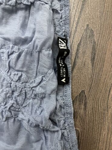 sədərəkdə kişi geyimləri: Futbolka, Zara, M, rəng - Mavi — 6