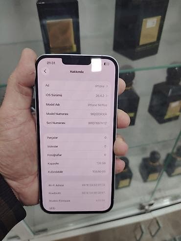 sazz wifi modem ix380: IPhone 14, Ağ, Face ID — 5