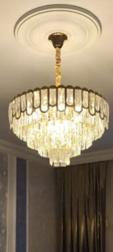 Çılçıraq, 6 lampa, Şüşə lalafo.az -da Çılçıraq, 6 lampa, Şüşə