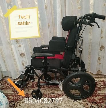 Uşaq üçün xüsusi ortopedik funksiyalı əlil arabası - Bədən dəstəyi