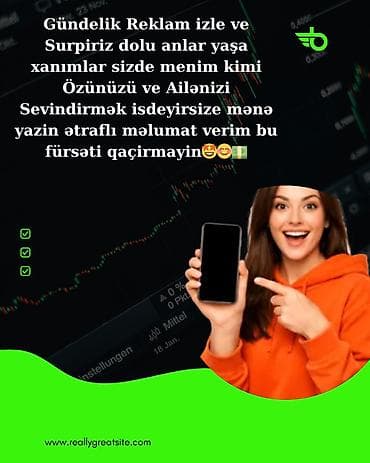 Xidmət: Gündəlik reklam izləmə ilə bonus və sürprizlər qazanma imkanı