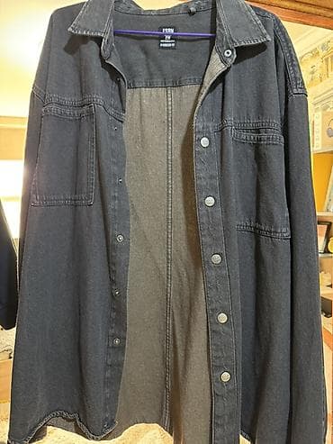 Рубашки: Мужская рубашка, XL, цвет - Серый — 2