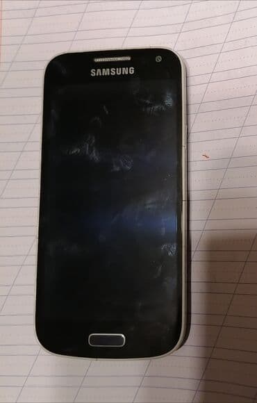 Samsung Galaxy S4 Mini Plus, rəng - Qara, İki sim kartlı