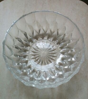 вазы для фруктов и конфет: Блюдо для тортов и сладостей, Стекло, Россия — 2