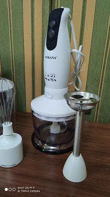 Blender blendir Sokany 600 watt Güc 5 i birinde model Əl — 2