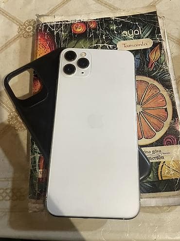 iphone 15 pro ağ: IPhone 11 Pro Max, Gümüşü, Face ID — 2