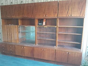 hacioglu mebel fabriki: Klassik divar qorka (sektsiyalı) mebel sistemi - Material: təbii ağac — 3