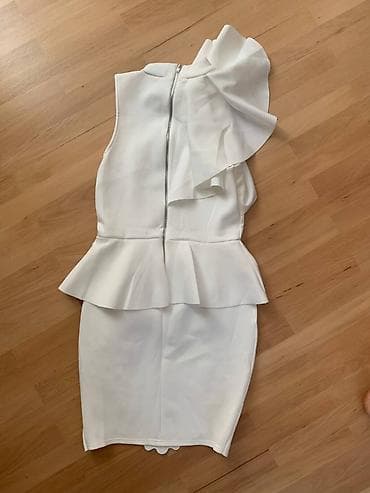 Коктейльное платье RIVER ISLAND. Белого цвета, размер 10 ( EUR 36) — 3