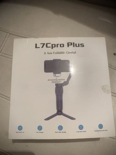 L7Cpro Plus 3 oxlu qatlanan gimbal. Smartfonunuzla daha sabit və lalafo.az -da L7Cpro Plus 3 oxlu qatlanan gimbal. Smartfonunuzla daha sabit və