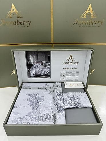 satin: Annaberry Home Collection – Saten Series yataq dəsti - Material — 2