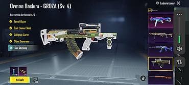 nerd oyunu: PUBG Mobile hesabı – yüksək səviyyəli kolleksiya 65 Destansı 25 — 5