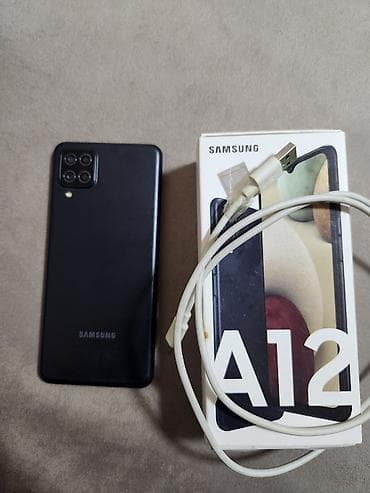 Samsung Galaxy A12, 64 GB, rəng - Qara, İki sim kartlı — 1