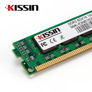 4 GB 1600 mhz DDR3 RAM personal komputer ucun notebook ucunde var