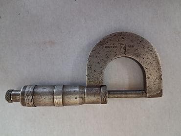 Дом и сад: Məftil ölçən mikrometr – 0–25 mm - İstehsal ili: 1934 - Ölçü — 3