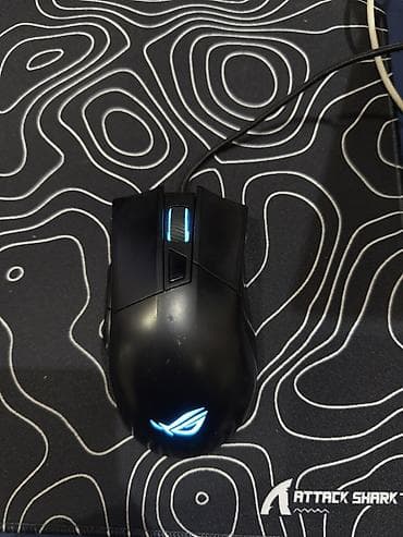 komputer aksesuar: ASUS ROG Gladius II Core – optik oyun siçanı - ROG seriyası, model — 2