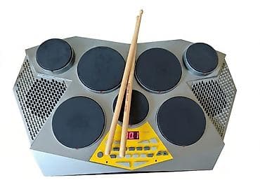 npad 16: Elektron baraban pad seti – inteqrə olunmuş səs gücləndiricisi və — 1