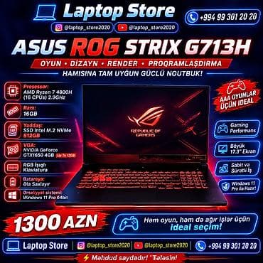 notebook aliram: 🔥 OXU, SONRA QƏRAR VER! Bu qiymətə belə Gaming noutbuk çətin tapılar! — 1