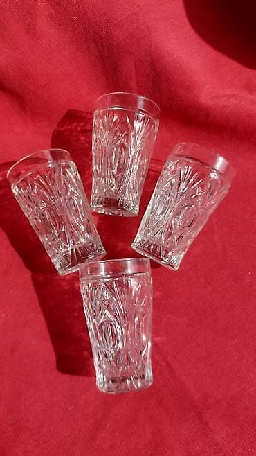 balaca limonun adi: Stəkanlar, Şüşə, 4 ədədli dəst — 3