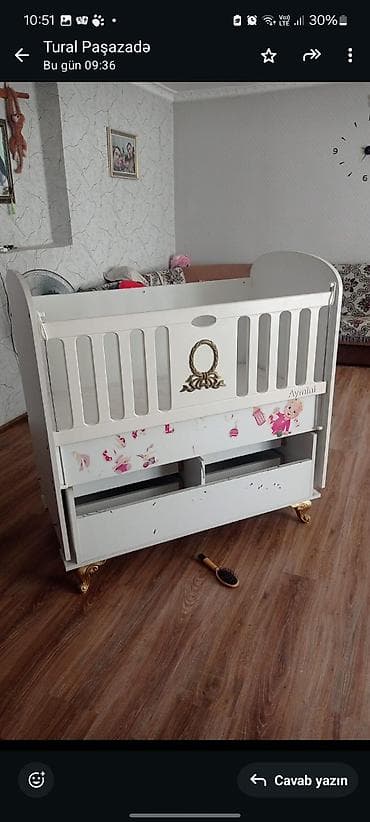 Uşaq beşiyi – Aymirni/Aymini modelinə bənzər klassik dizayn lalafo.az -da Uşaq beşiyi – Aymirni/Aymini modelinə bənzər klassik dizayn