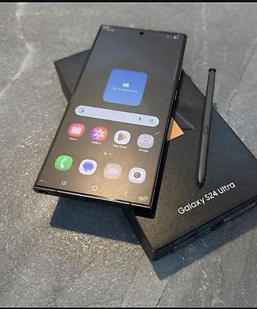x96 mini android tv box ram rom: Samsung Galaxy S24 Ultra, 256 GB, Zəmanət, İki sim kartlı, Sənədlərlə — 1