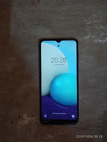 Samsung Galaxy A02, rəng - Mavi, Qırıq
