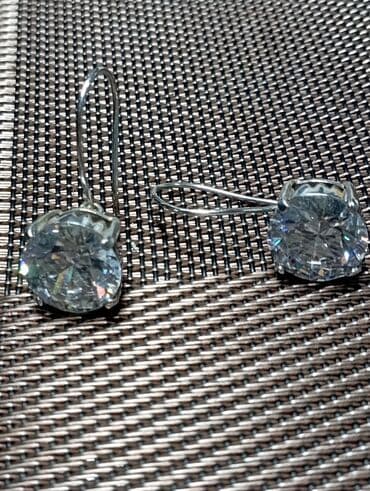 tek qas sirga modelleri: Sırğa, Gümüş — 3