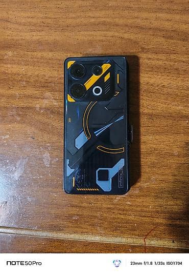 qaz paneli: Infinix GT 10 Pro, rəng - Qara, Sensor — 5