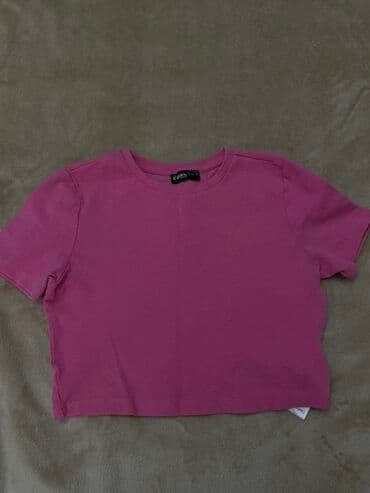 розовые мужские футболки: Crop top t-shirt — 1