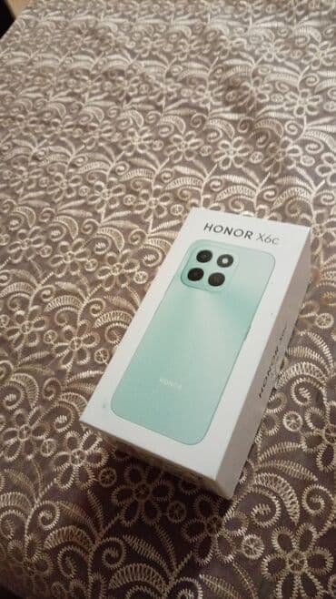 texno telefonlari: Honor X6c, 256 GB, rəng - Ağ, Zəmanət, Barmaq izi, Face ID — 5