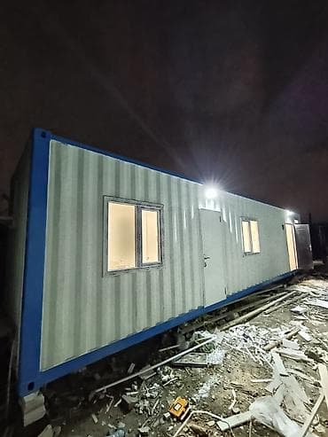 anbar üçün konteyner: Modul konteyner – sahə mətbəxi/istirahət otağı Məhsul təsviri: - 40 — 2