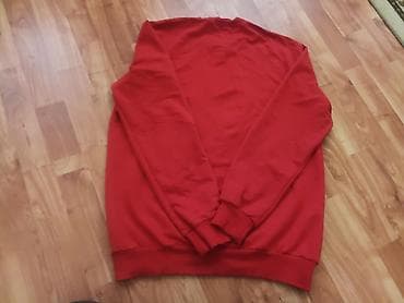 kisi kurtkalari: Qırmızı “Billionaire” sweatshirt — 5