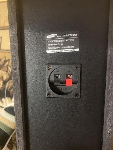 musqi merkezi: Samsung ev kinoteatrı akustik sistemi Komplekt: - 4 ədəd hündür — 3