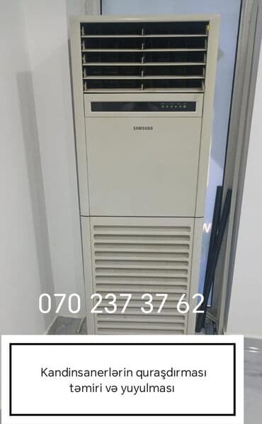 yerüstü kondisioner: Kondisioner Samsung, İşlənmiş, 100-dən çox kv. m, Monoblok, Kredit yoxdur — 1