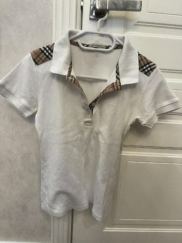 Polo köynək, Burberry, M, rəng - Ağ — 3