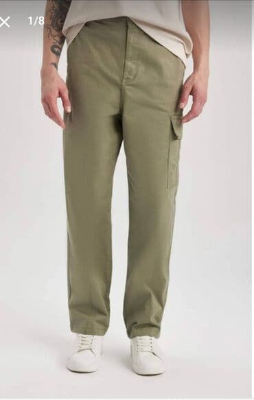 kombat şalvar kişi: Kombat Şalvar, Defacto, M, rəng - Yaşıl — 2