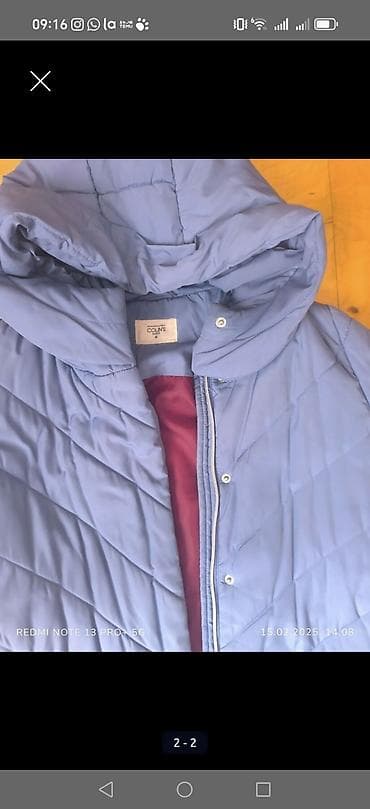 colins bayan mont: Palto, ColinS, M, rəng - Göy — 2