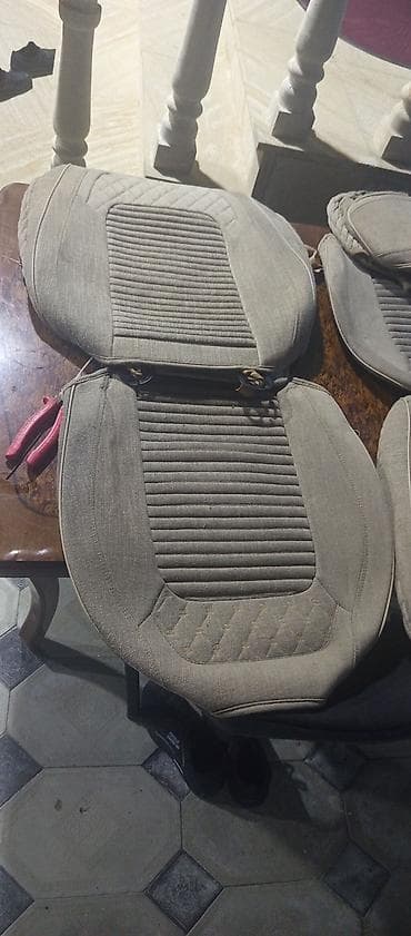 stul uzlukleri: Avtomobil oturacaq üzlükləri dəsti - Rəng: boz-bej tonlarında - — 3