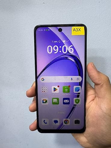 irshad telefon: Oppo A3, 256 GB, rəng - Qara — 1