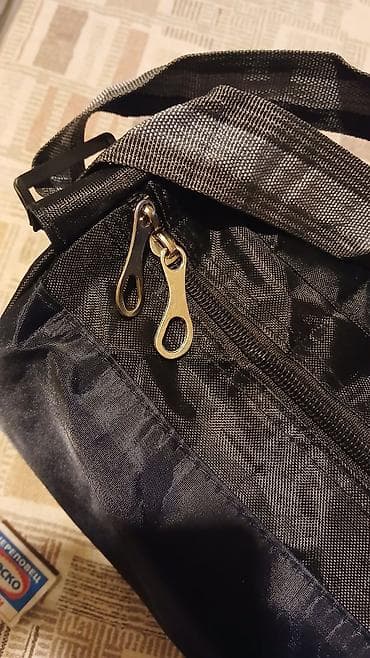 İdman çantaları: Adidas çiyin çantası - Rəng: qara - Material: yüngül, suya — 4