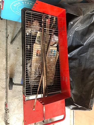 Nasoslar və hidroforlar: Manqal satilir. Cemi 1-2 defe istifade olunub. Materialı nazikdir — 4