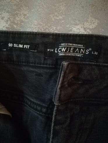 trapes şalvar cins: 34/32 ölçüdə Lc Waikiki dən 49 manata alınıb. Razmeri balacadır deyə — 2