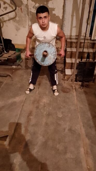 trinajor zali ucun avadanliqlar: Idman avadanlıqları paketi - Ştanq üçün skamya və dayaq: metal — 14