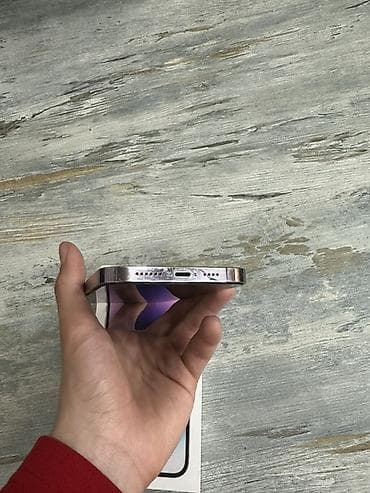 iphone 14 pro max 512 gb qiymeti: IPhone 14 Pro Max, 256 GB, Deep Purple, Face ID — 6